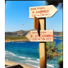 Ruta Ártabra, entre la Playa de Campelo y Ponzos.
