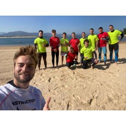 Clases de surf  Playa de Campelo.