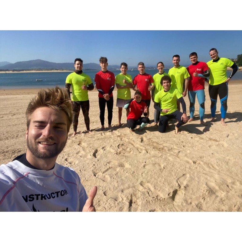 Clases de surf Playa de Campelo. Clases de surf Playa de Campelo.